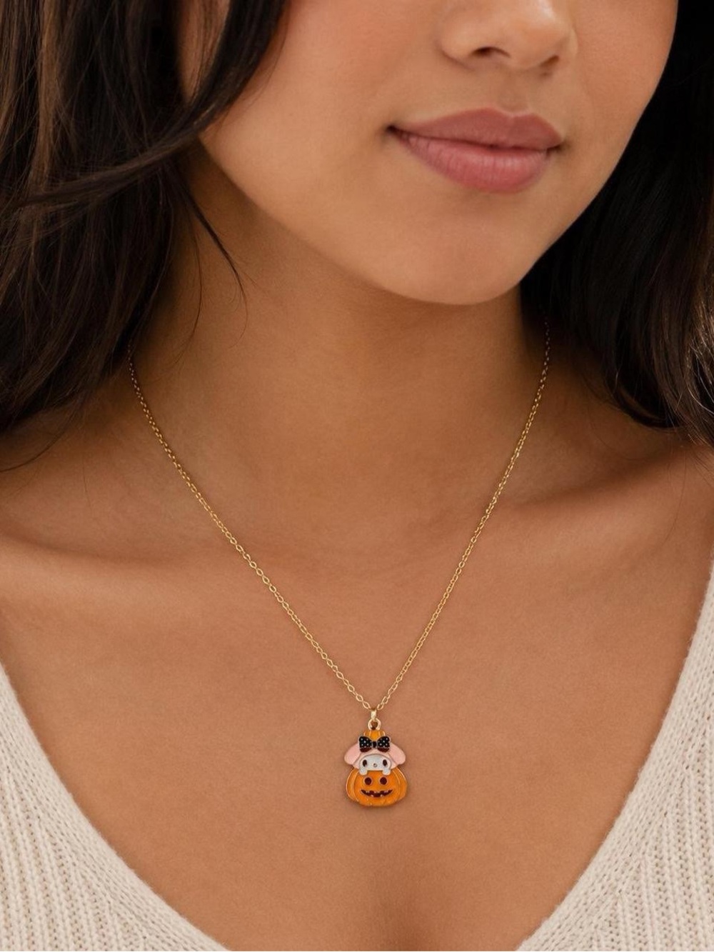 Sanrio Hello Kitty & Friends Pastel Heart Necklace - My Melody